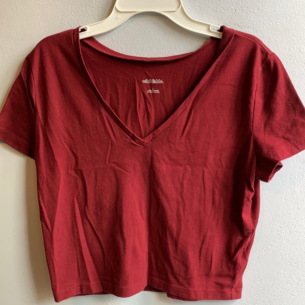 Violet shirt